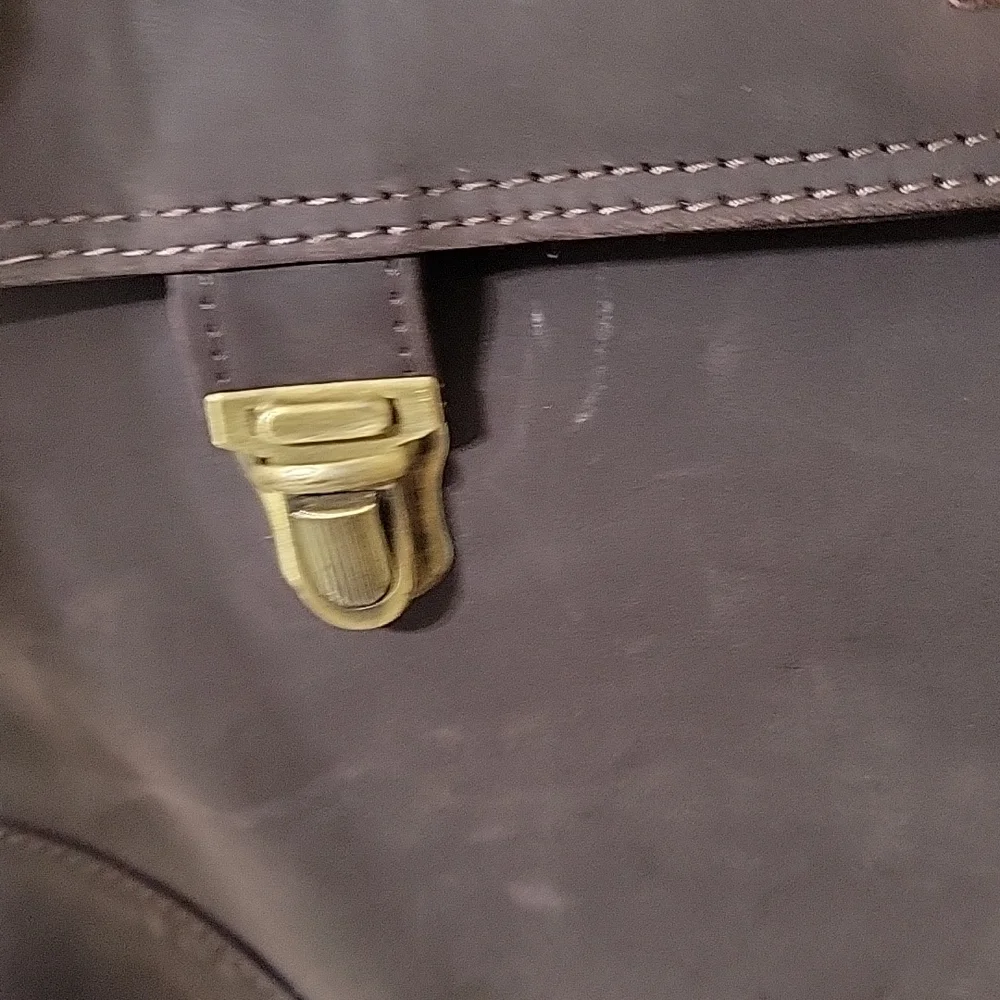 Leabags messenger bag leather